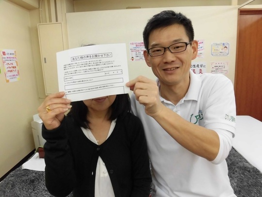 院長とJ・Aさんのツーショット