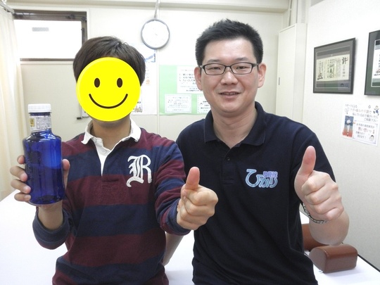 院長とJ・Kさんのツーショット