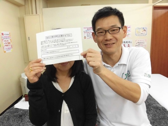 院長とJ・Aさんのツーショット