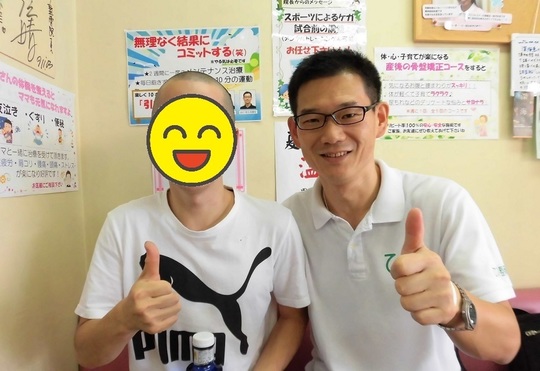 院長とOさんのツーショット