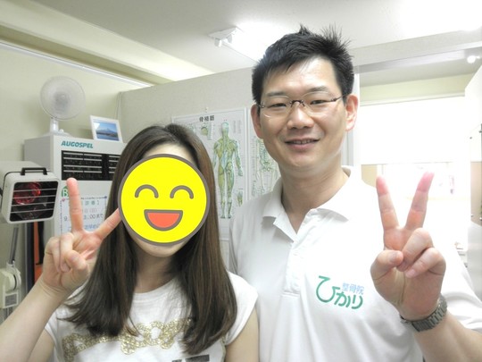 院長とH・Kさんのツーショット