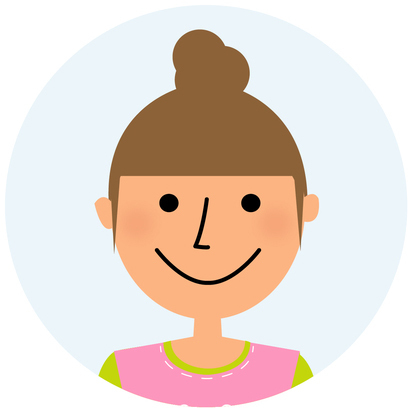 女性のイラスト