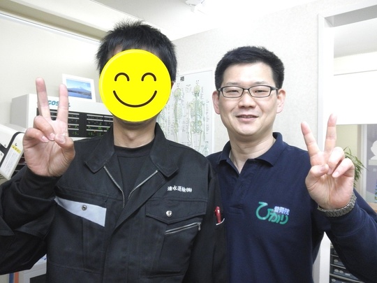 院長とY・Hさんのツーショット