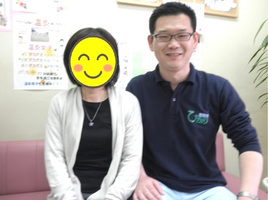 院長とE・Kさんのツーショット