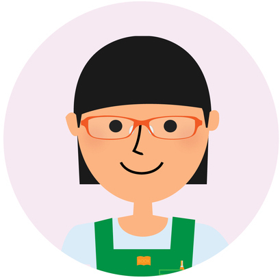 女性のイラスト