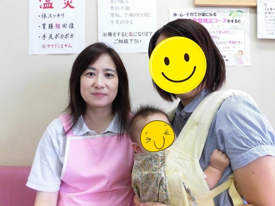 スタッフとF・Kさんのツーショット