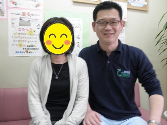 院長とE・Kさんのツーショット