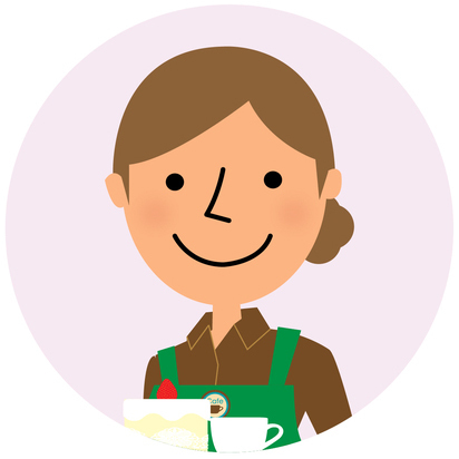 女性のイラスト