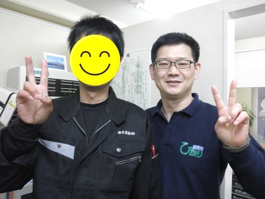 院長とY・Hさんのツーショット